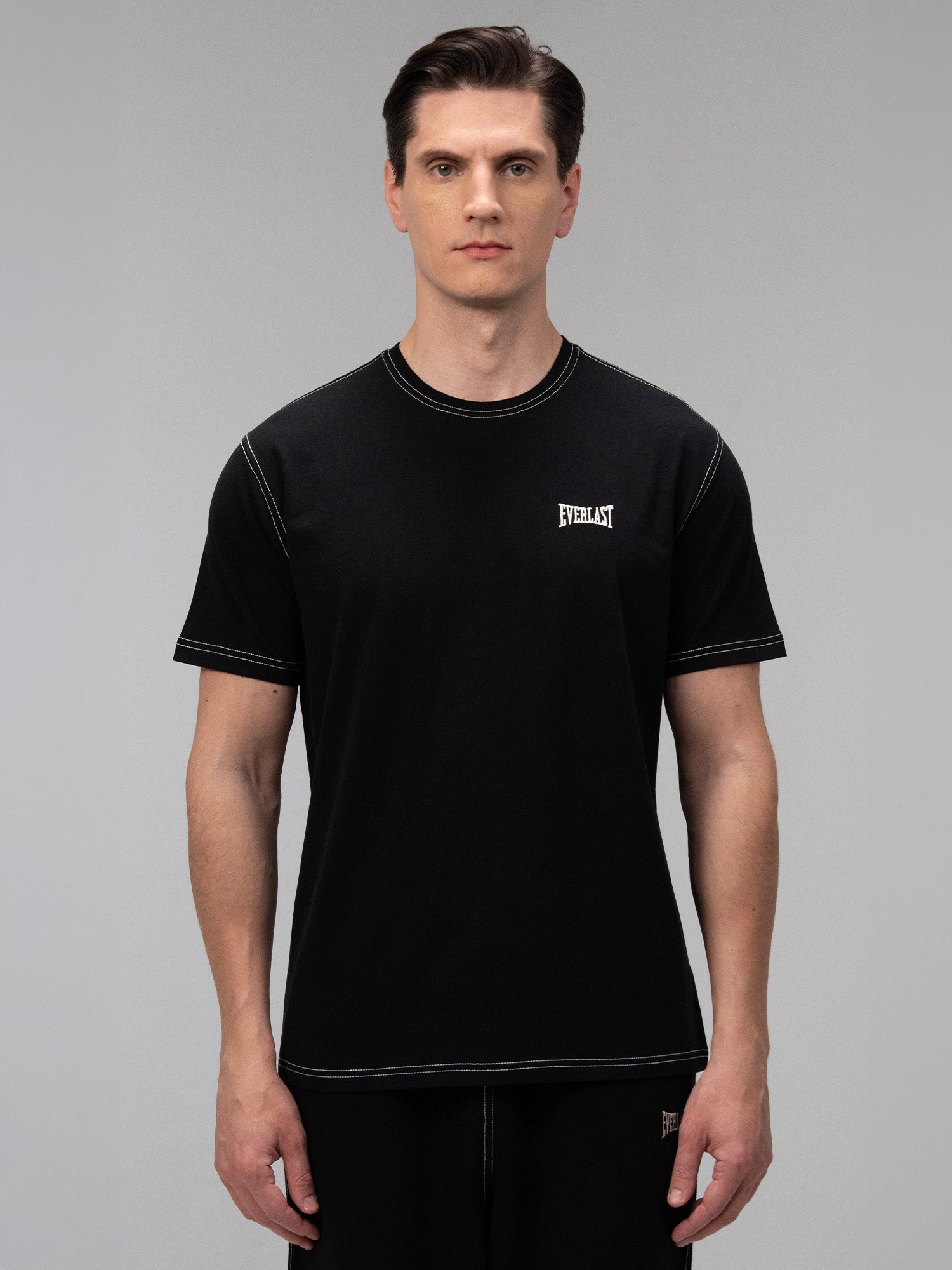 Everlast Dot Collection Regular Siyah Erkek Tişört