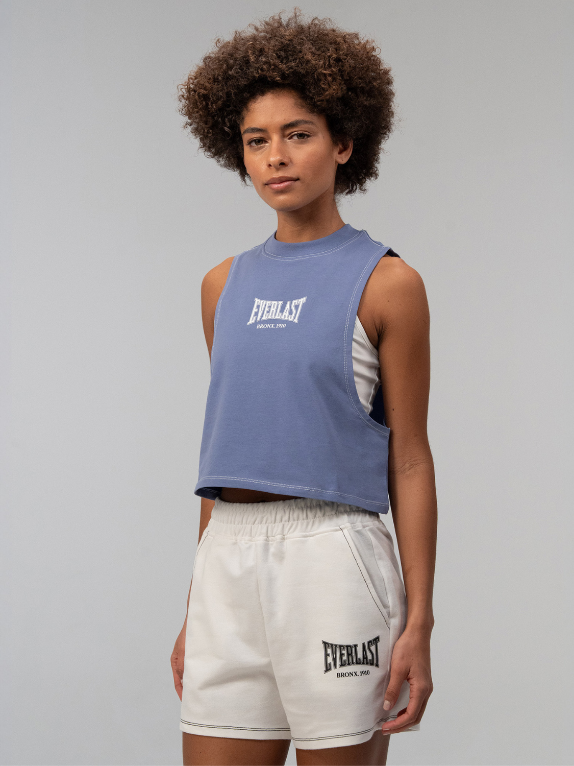 Everlast Dot Collection Comfort Fit İndigo Kadın Atlet