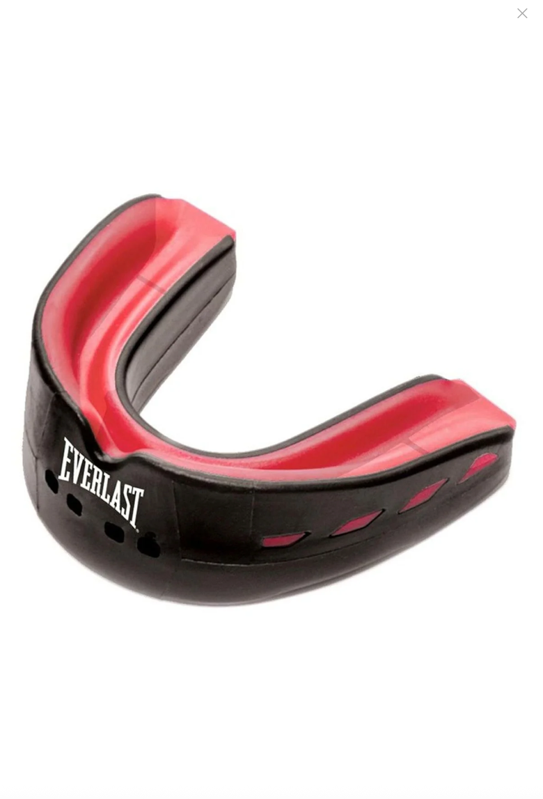 Everlast Everhield Double Mouth Guard Dişlik Siyah/Kırmızı