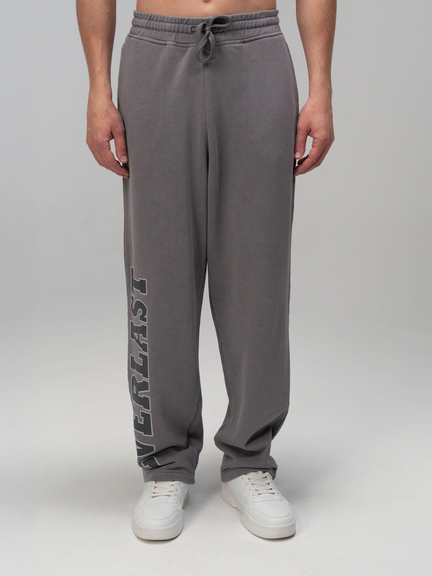 Everlast Giant Logo Oversize Koyu Gri Erkek Eşofman Altı