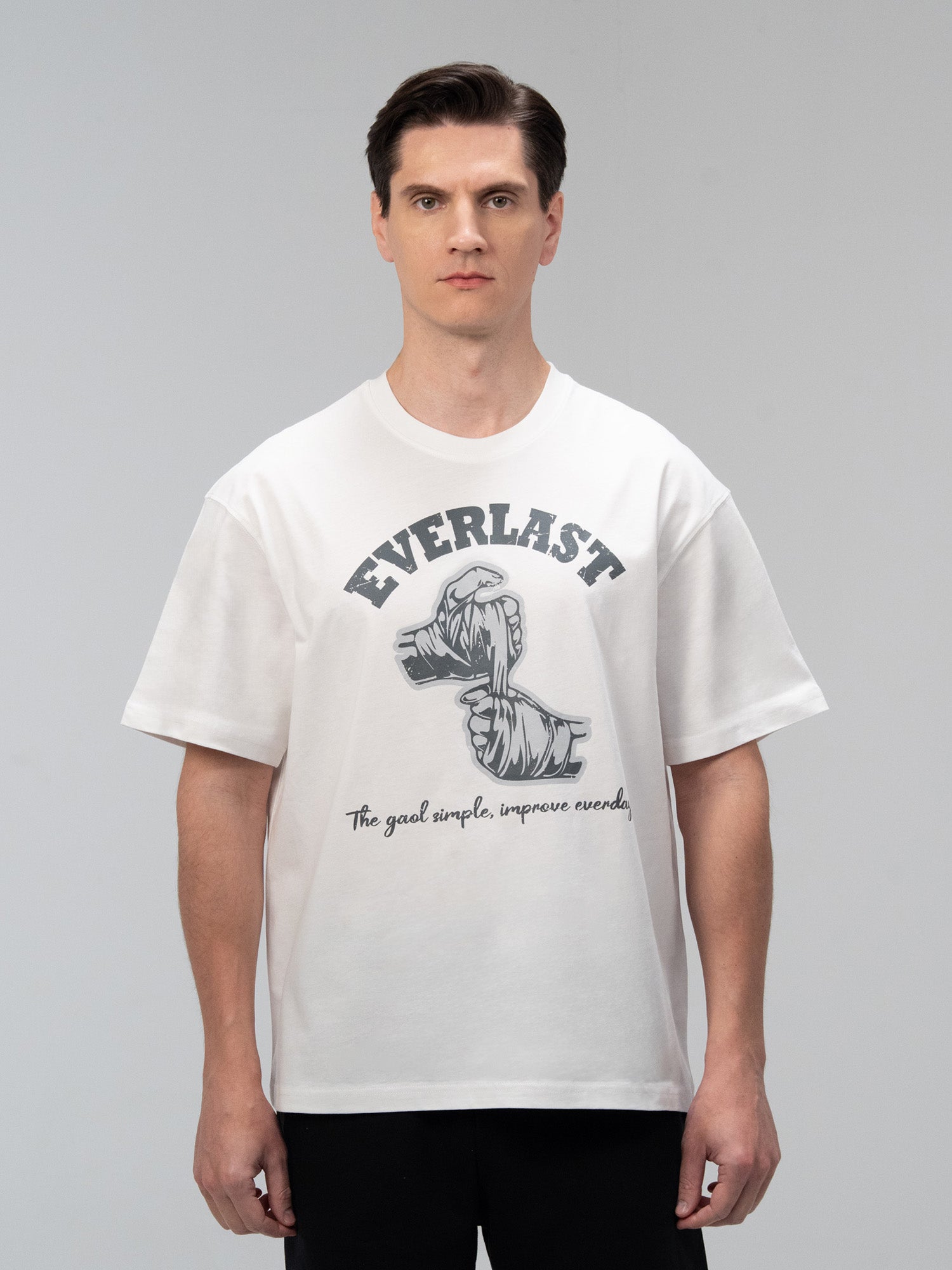 Everlast Graphic Collection Comfort Beyaz Erkek Tişört
