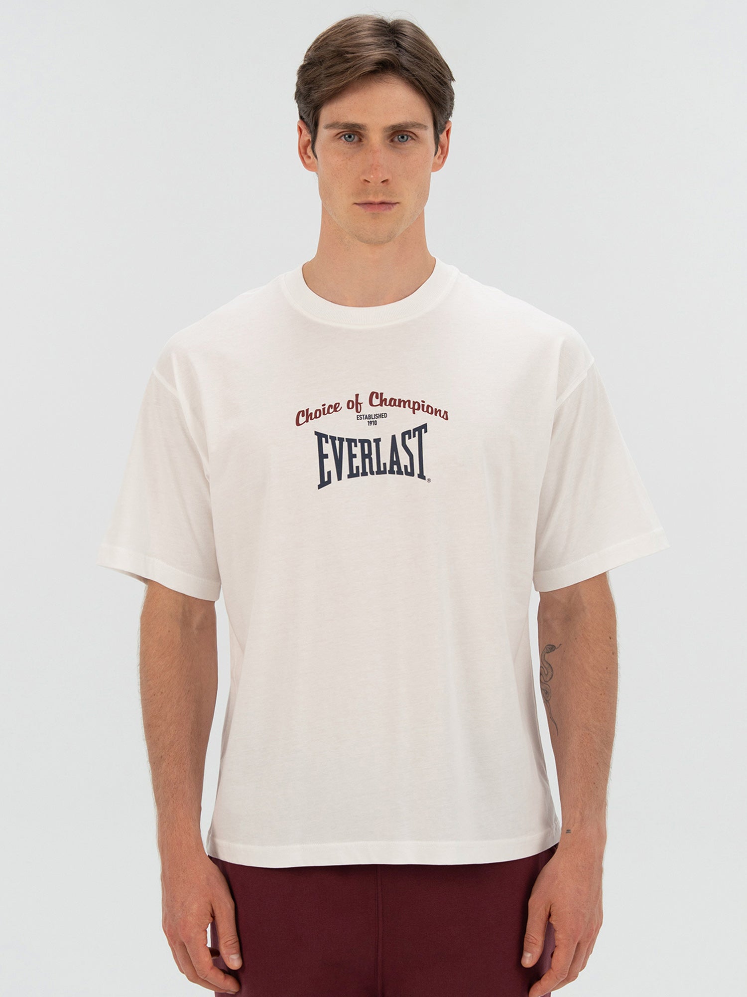 Everlast Heritage Champions Beyaz Unisex Tişört