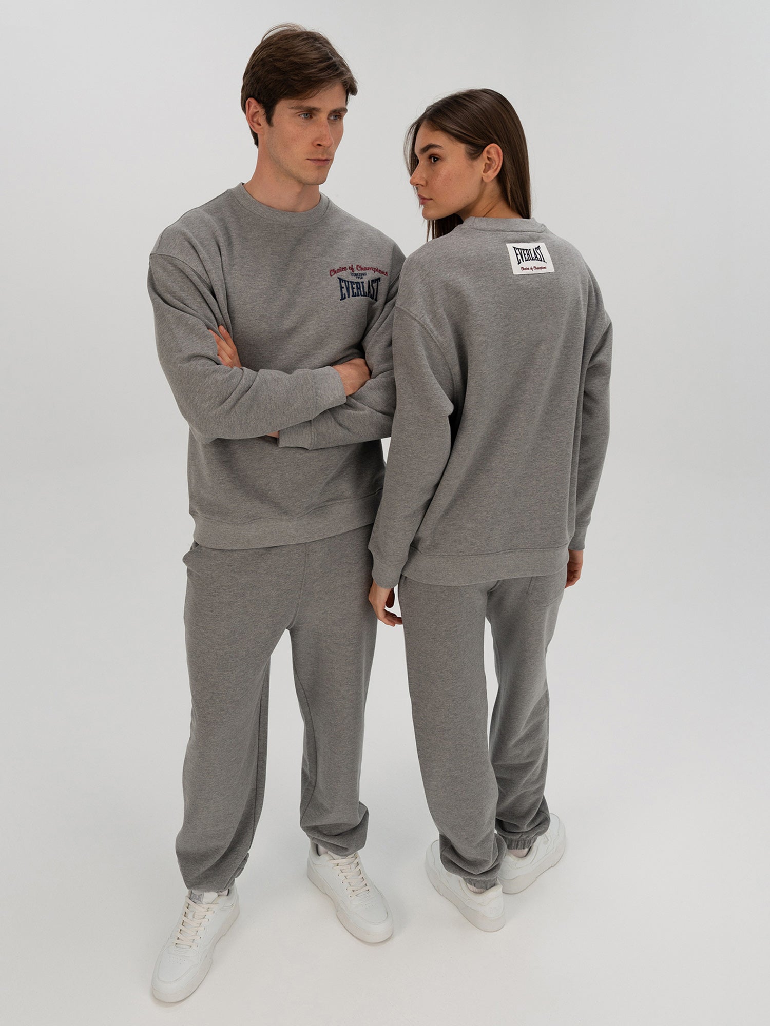 Everlast Heritage Champions Gri Unisex Sweatshirt