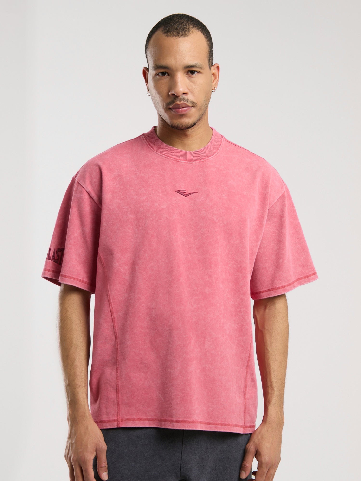 Everlast Ny Street Oversize Açık Kırmızı Erkek Tişört