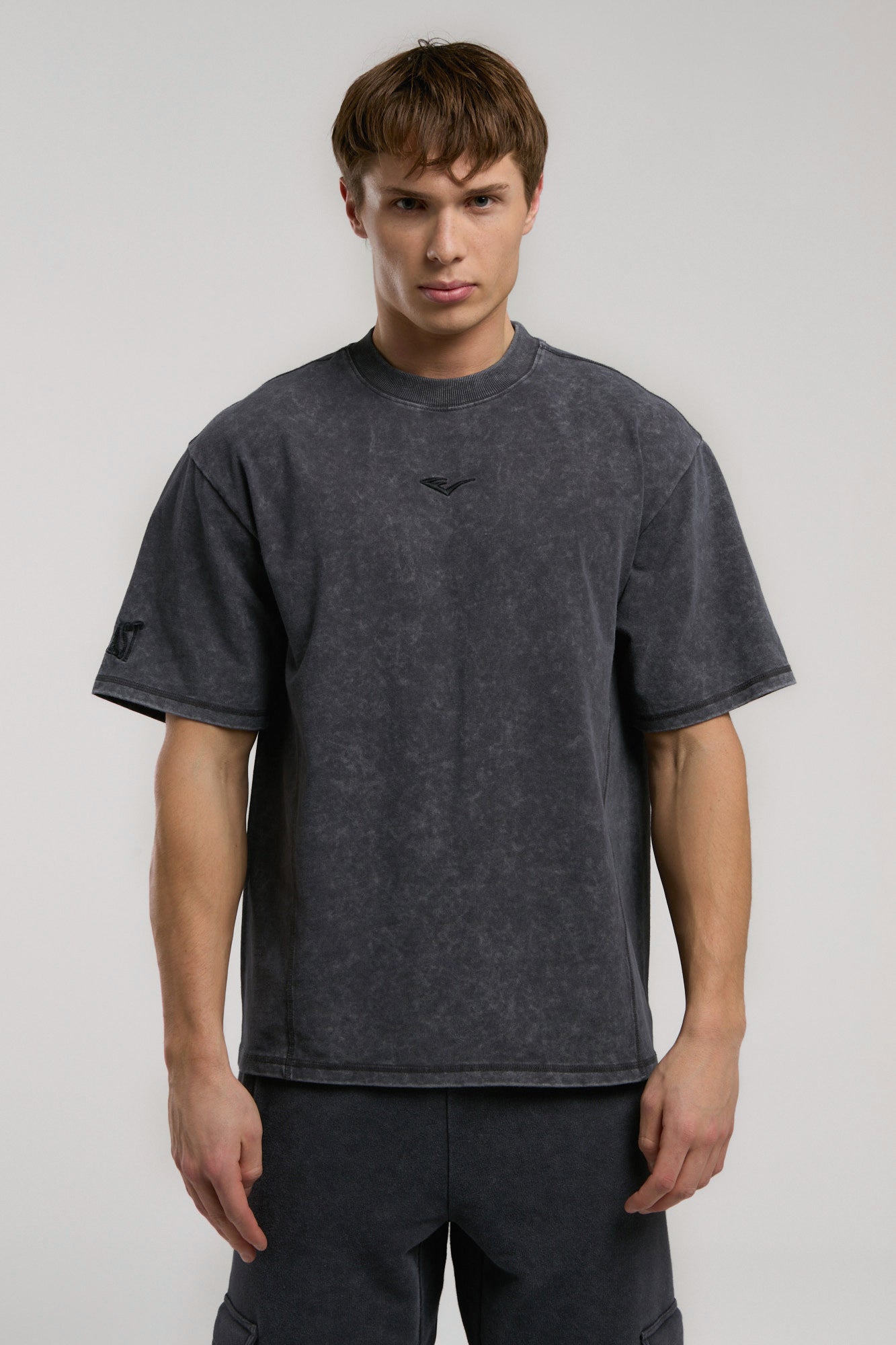 Everlast Ny Street Oversize Antrasit Erkek Tişört