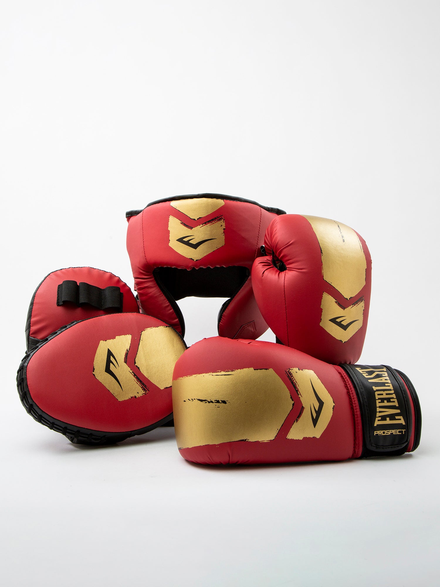 Everlast Prospect 2 Kırmızı/Gold Boks Seti