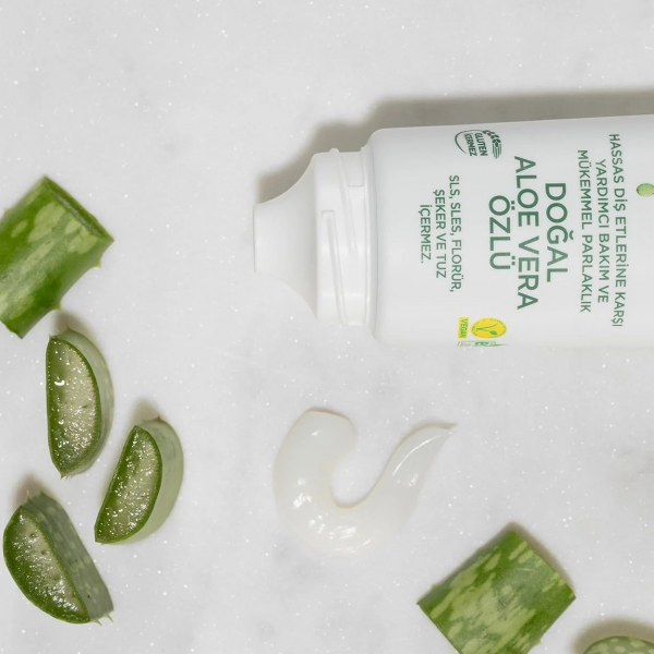 Eyüp Sabri Tuncer Doğal Aloe Vera Özlü Diş Macunu  90 Ml - 3
