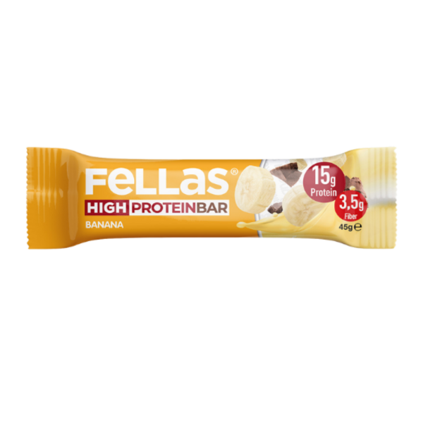 Fellas Yüksek Protein Bar Muzlu 45g 1 Adet