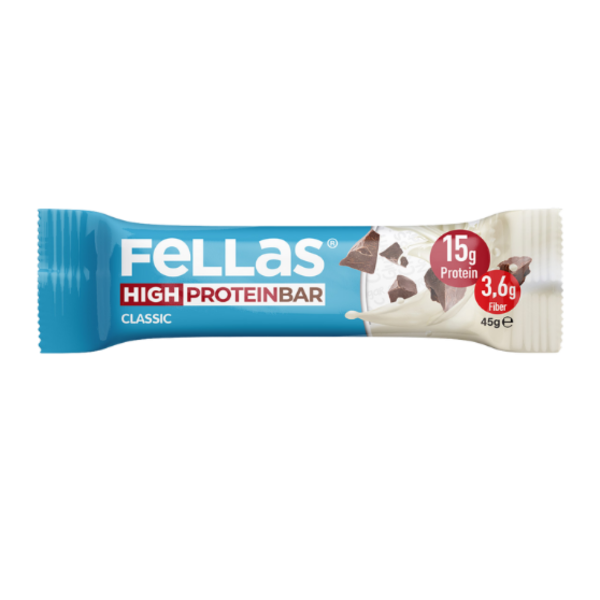 Fellas Yüksek Protein Bar Sade 45g 1 Adet
