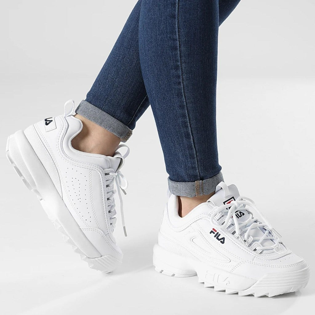 FILA 1010302.1FG Disruptor Kadın Beyaz Günlük Spor Ayakkabı