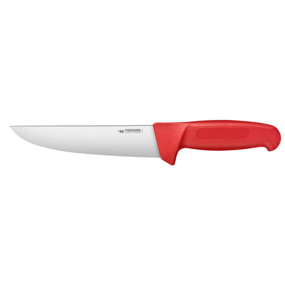 Fischer 3010 17cm Kasap Bıçağı, Kırmızı