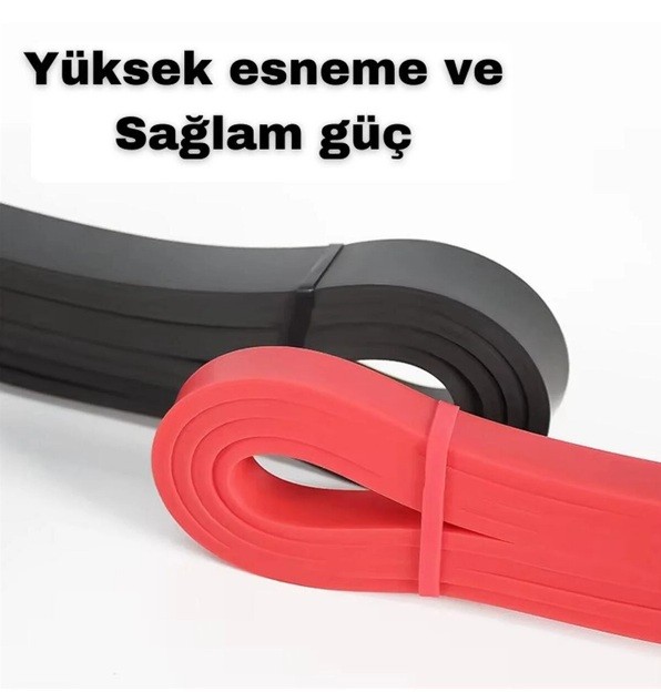 Fitness Pilates Cross Barfiks Spor Direnç Lastiği Kas Geliştirme Training Bandı - 3