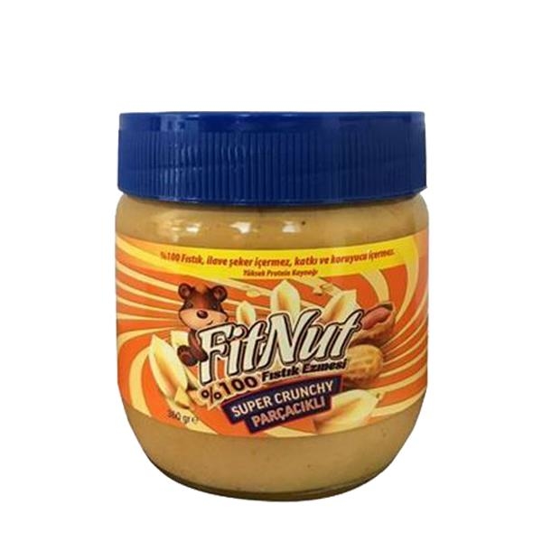 FitNut Crunchy Yer Fıstığı Ezmesi 360 Gr
