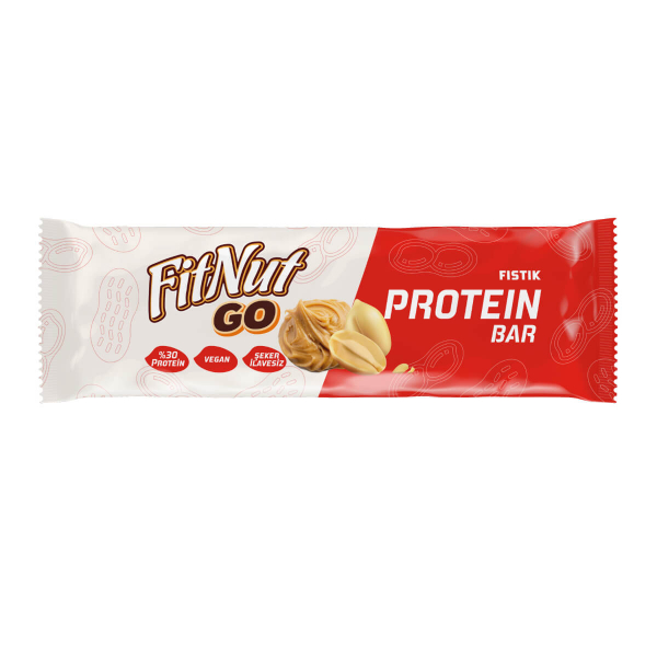 FitNut Protein Bar Yer Fıstıklı 40 Gr  24 Adet - 2
