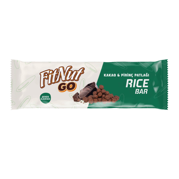 FitNut Rice Bar Kakao & Pirinç Patlağı 20 Gr 1 Adet