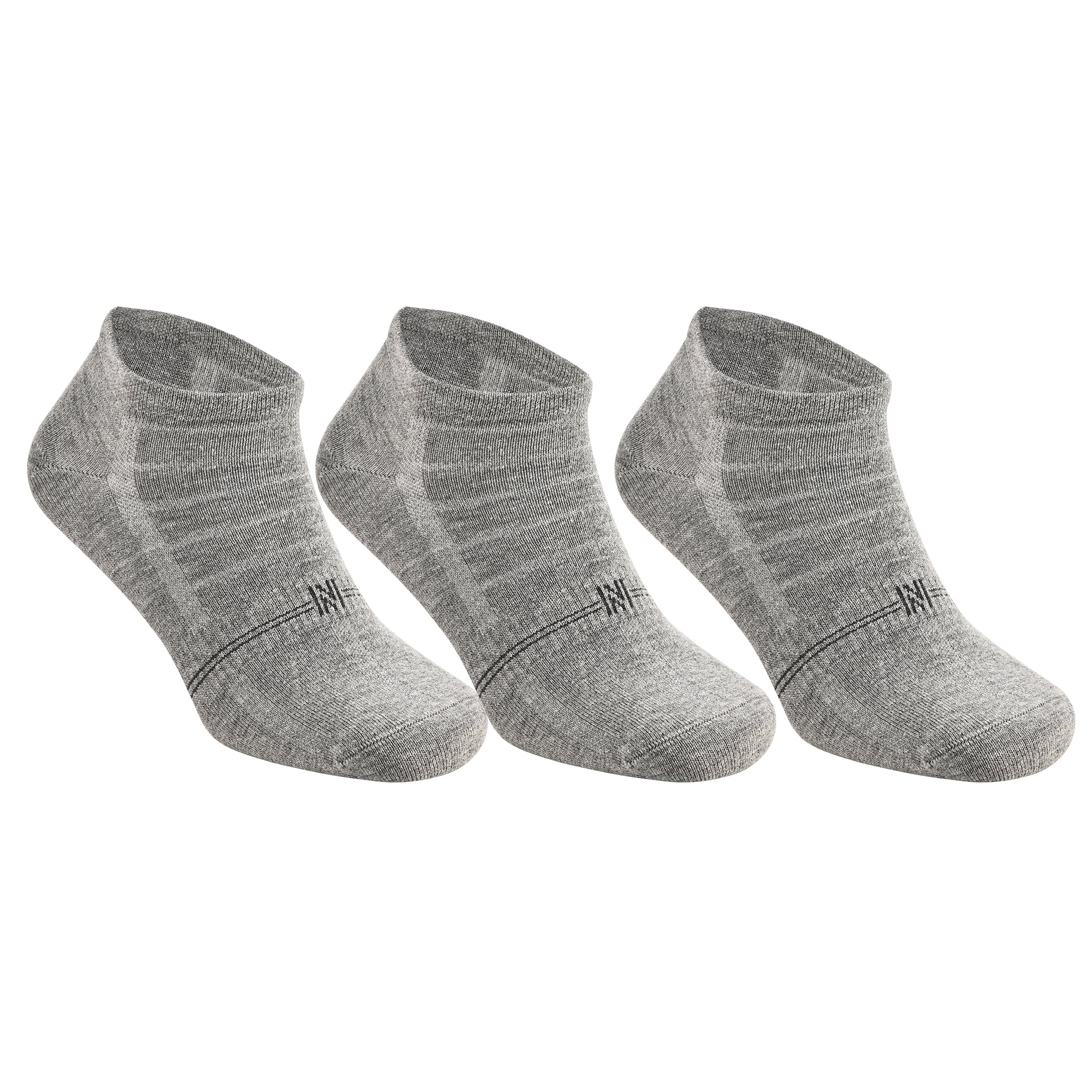 Fresh N-Twist Premium Bambu ve Pamuklu Günlük Spor Çorap Gri 5 Çift - Kraft Kutu - 7