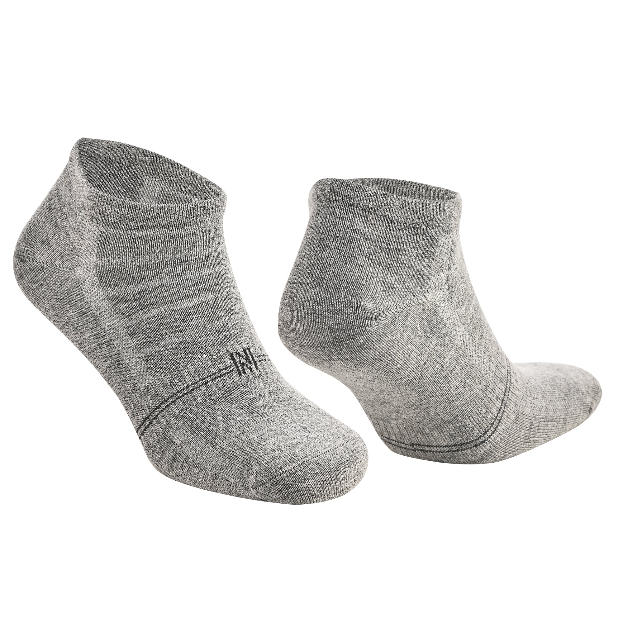 Fresh N-Twist Premium Bambu ve Pamuklu Günlük Spor Çorap Gri 5 Çift - Kraft Kutu - 8