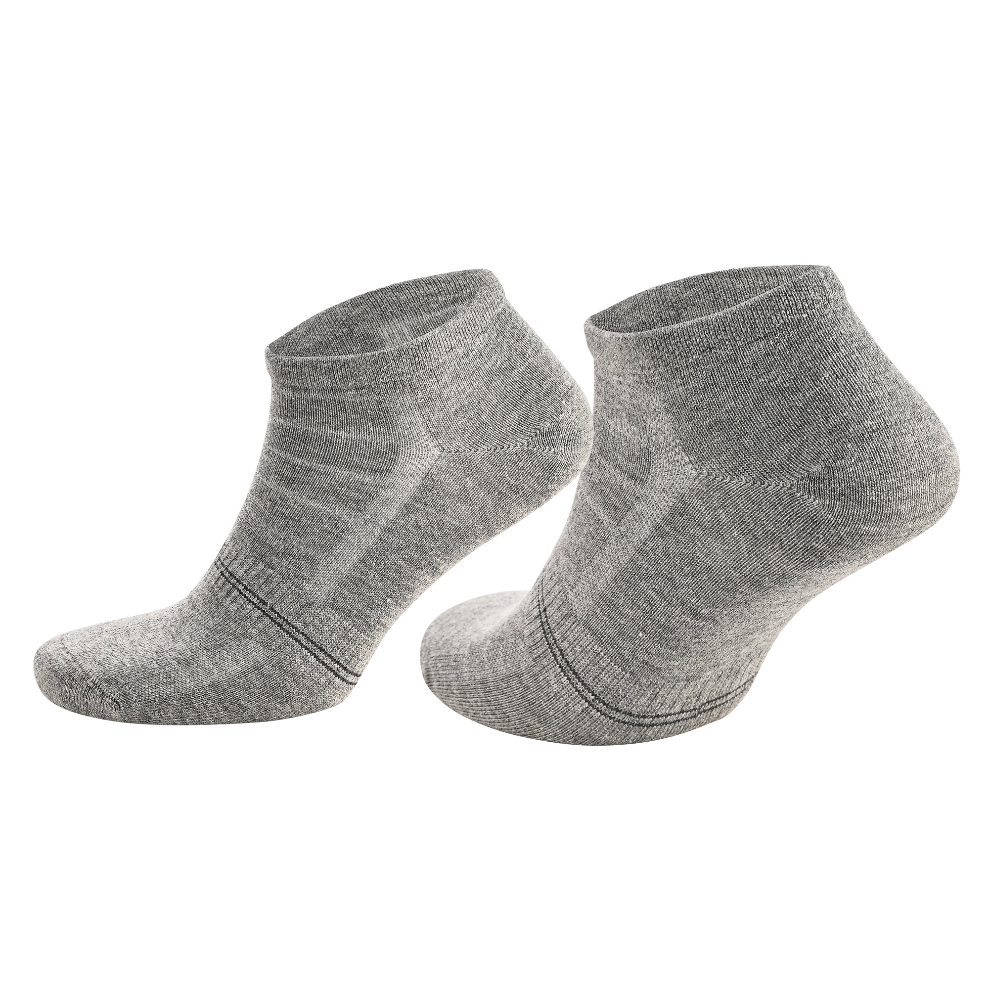 Fresh N-Twist Premium Bambu ve Pamuklu Günlük Spor Çorap Gri 5 Çift - Kraft Kutu - 9
