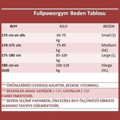 Full Power Gym Alt Eşofman Kırmızı - 4