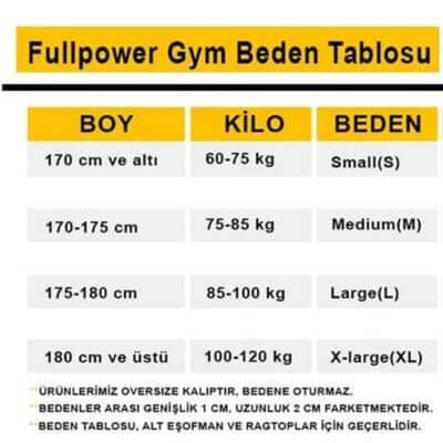Full Power Gym Alt Eşofman Siyah Geniş Çizgili - 3