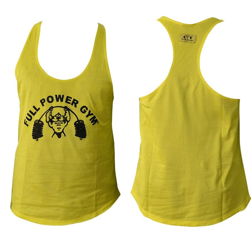 Full Power Gym Fileli Atlet Açık Sarı