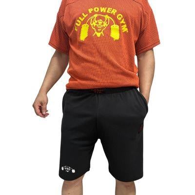 Full Power Gym Unisex Kısa Spor Şort Füme