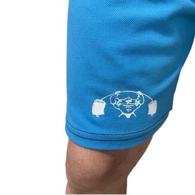 Full Power Gym Unisex Kısa Spor Şort Mavi - 4