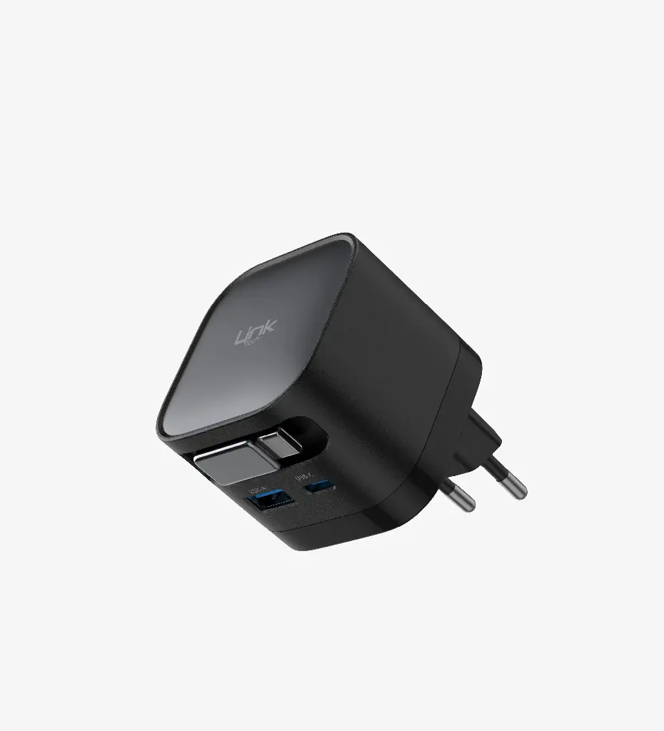 G855 Premium 35W 2-Port Type-C Cable GaN Charging Adapter - 2