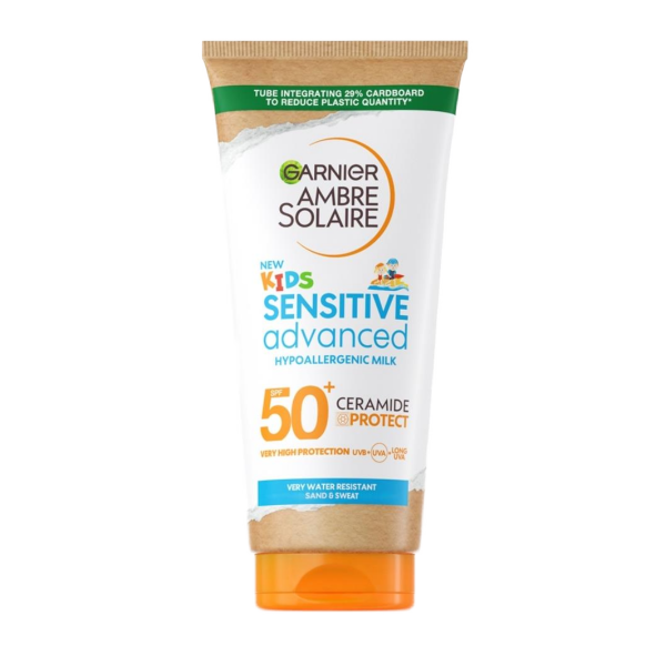Garnier Ambre Solaire Çocuklar İçin Hipoalerjenik Koruyucu Süt SPF50+  175 Ml