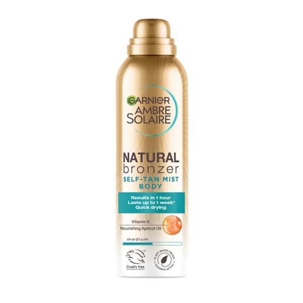 Garnier Ambre Solaire Natural Bronzer Güneşsiz Bronzlaştırıcı Sprey  150 Ml