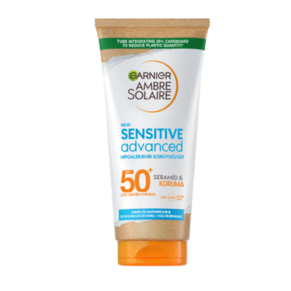 Garnier Ambre Solaire Sensitive Advanced Milk SPF 50+  175 Ml