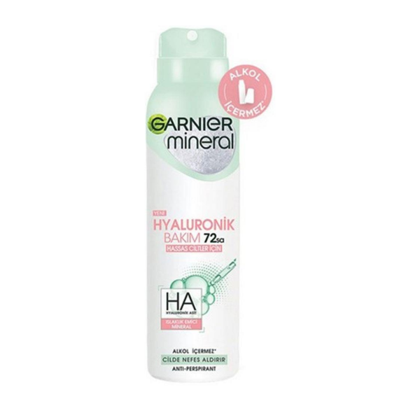 Garnier Woman Mineral Hyaluronik Bakım Sprey Deodorant 150 Ml