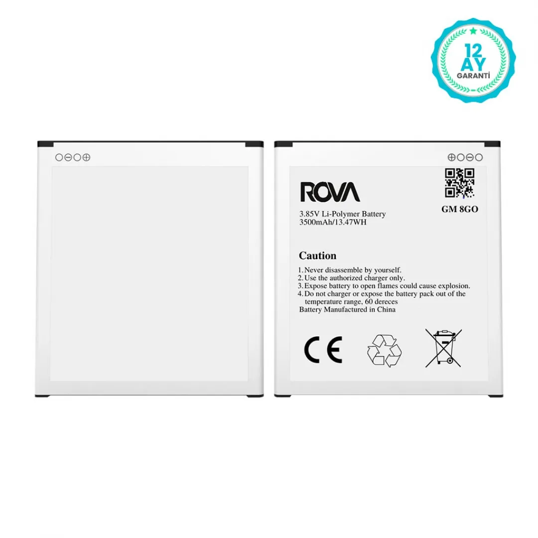 Rova General Mobile GM 9 GO Batarya Pil 3500 mAh - 3