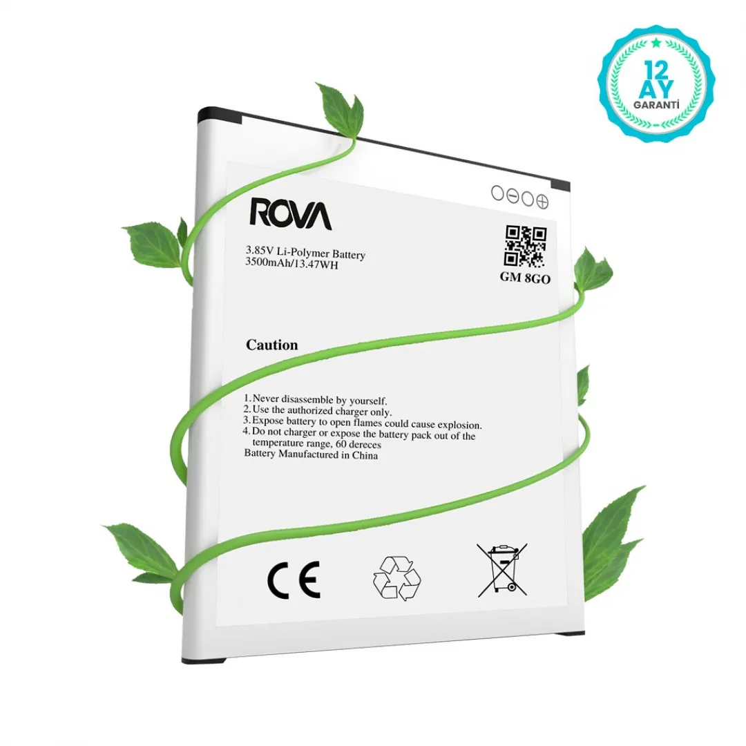 Rova General Mobile GM 9 GO Batarya Pil 3500 mAh - 4