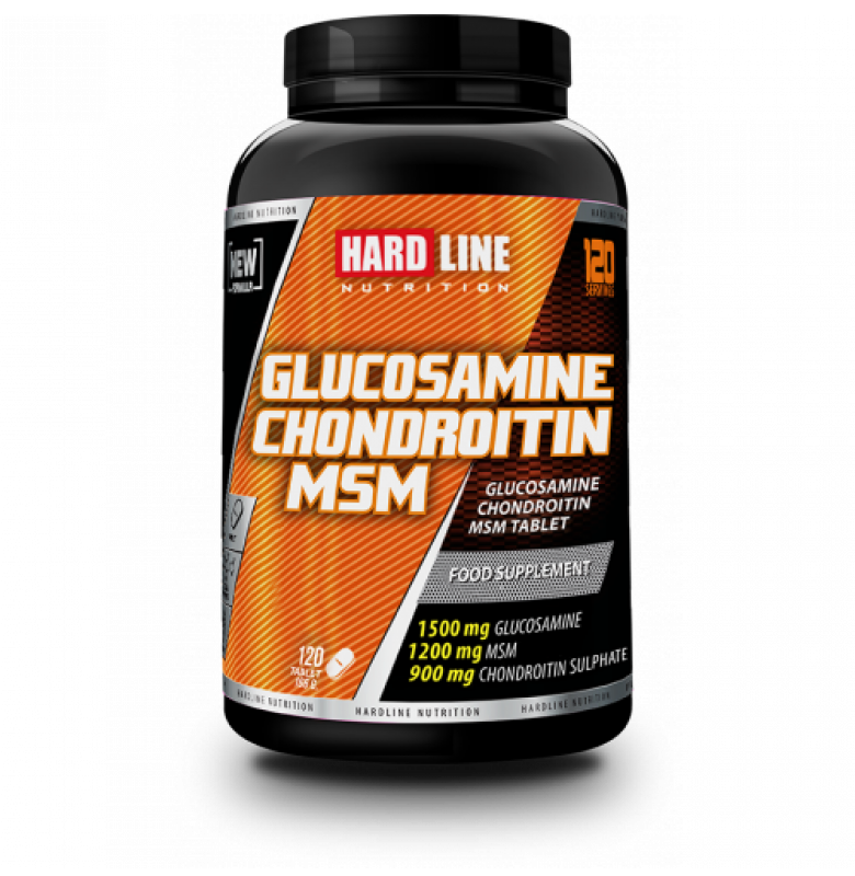 Hardline Glucosamine Chondroitin MSM 120 Tablet