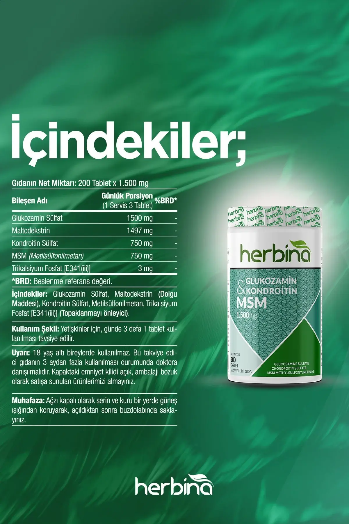 Glukozamin Kondroitin MSM - 2