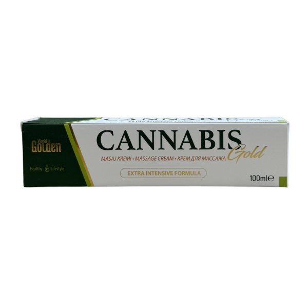 Golden Cannabis Gold Masaj Krem  100 Ml