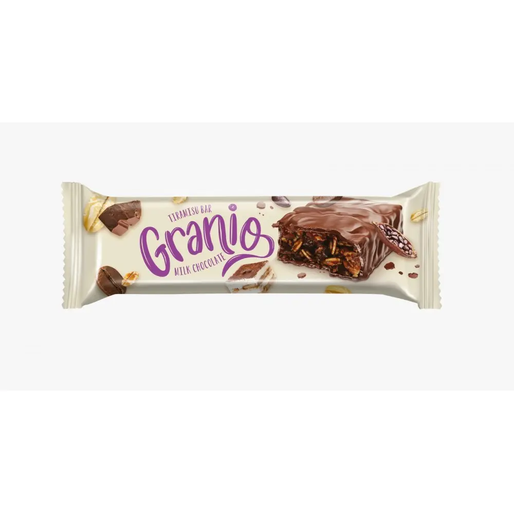 Granio Sütlü Çikolata Kaplamalı Tahıl Bar 35 gr x 24 Adet - 3