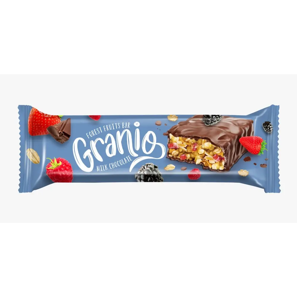 Granio Sütlü Çikolata Kaplamalı Tahıl Bar 35 gr x 24 Adet - 4