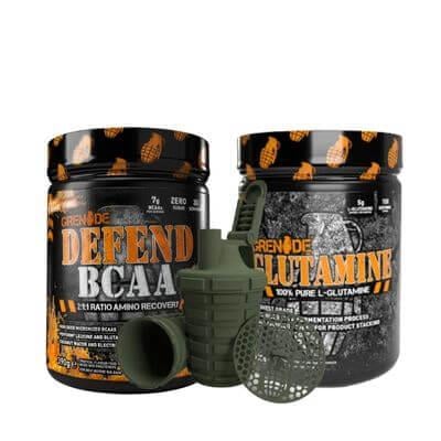 Grenade Defend Bcaa 390 Gr + L-Glutamine 500 Gr - 2