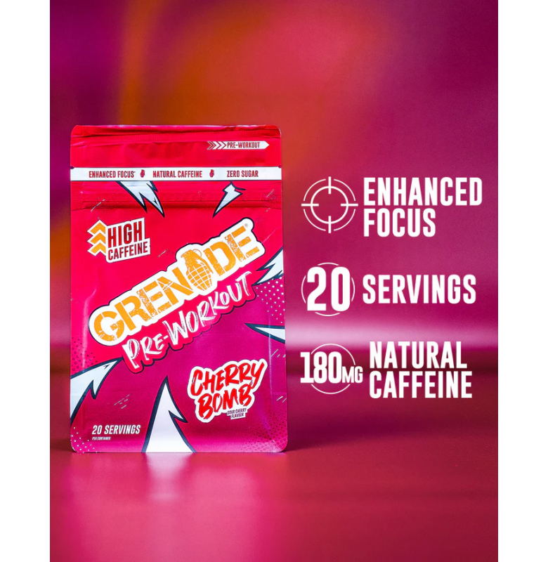 Grenade Pre-Workout Cherry Bomb 330 gram - 3
