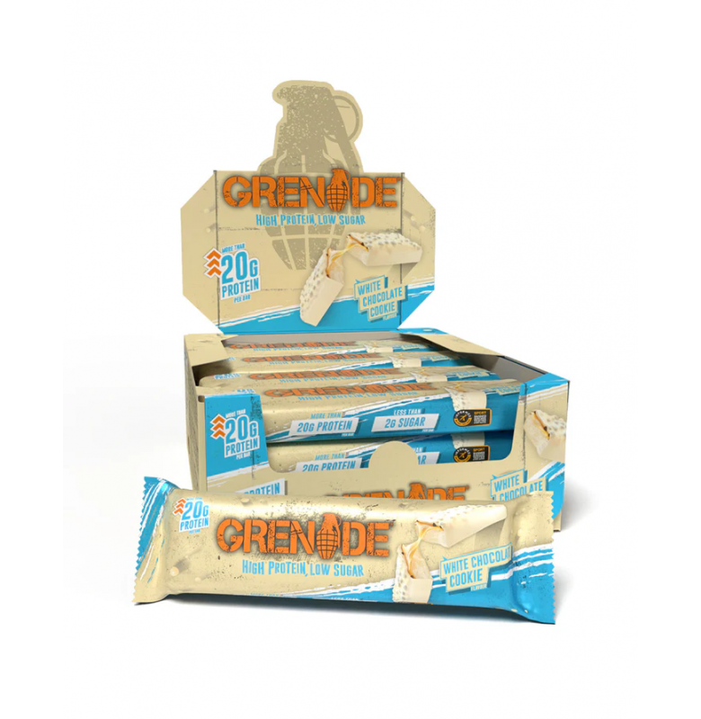 Grenade Carb Killa Protein Bar White Chocolate Cookie 12 Adet x 60 gram