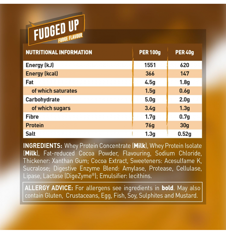 Grenade Whey Protein  Fudge  480 gram - 2