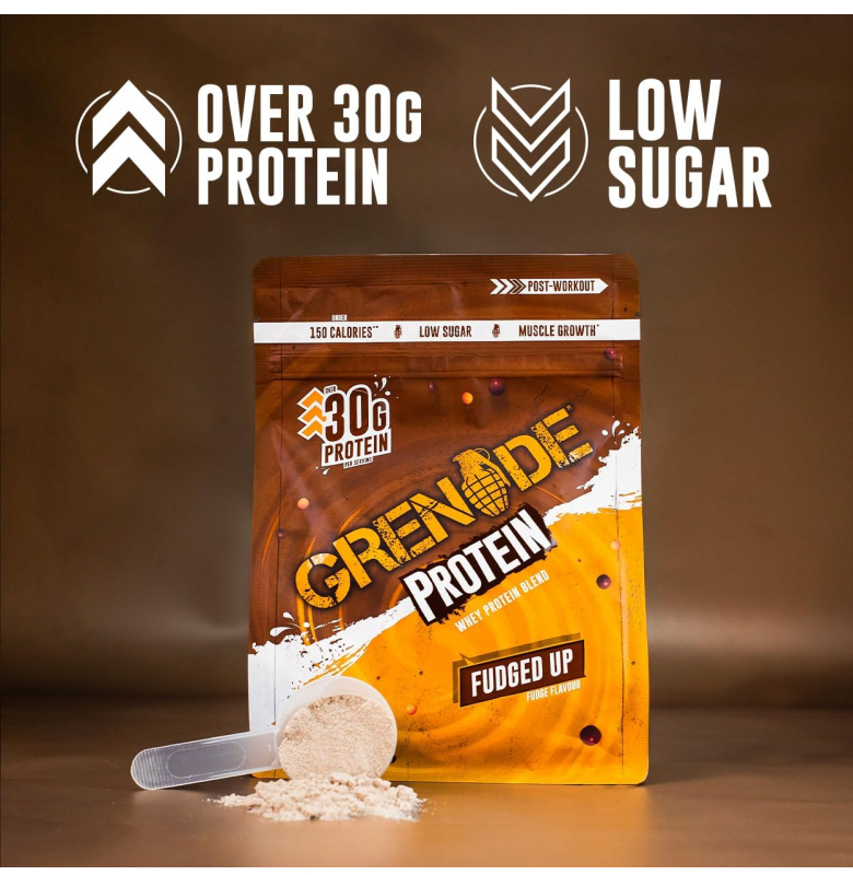 Grenade Whey Protein  Fudge  480 gram - 3