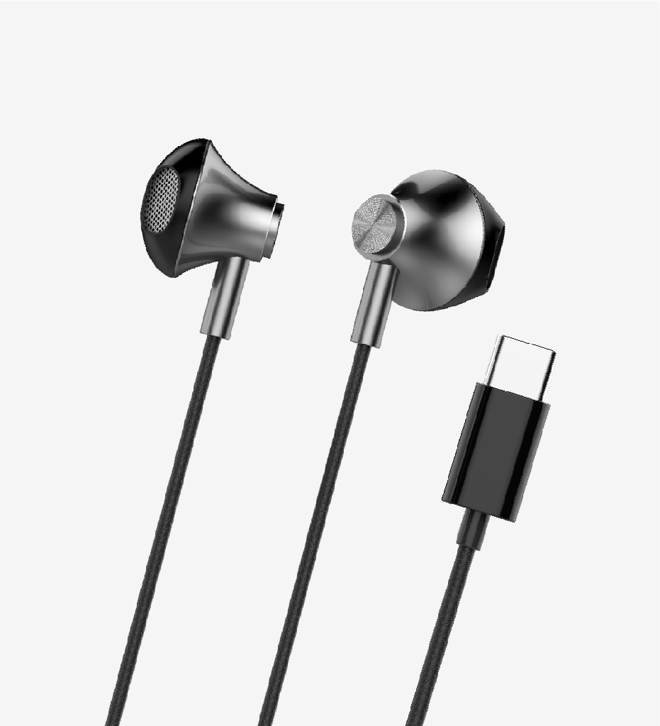 Link Tech Headset H336 Handsfree Type-C input Package - 2