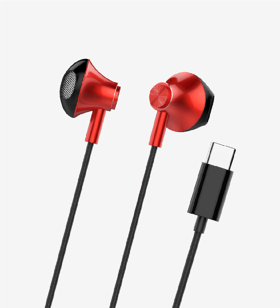 Link Tech Headset H336 Handsfree Type-C input Package - 3