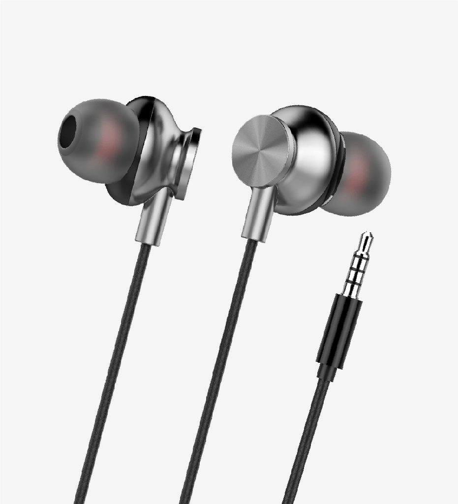 H340 in-ear Wired Earphones with Microphone Package - 3