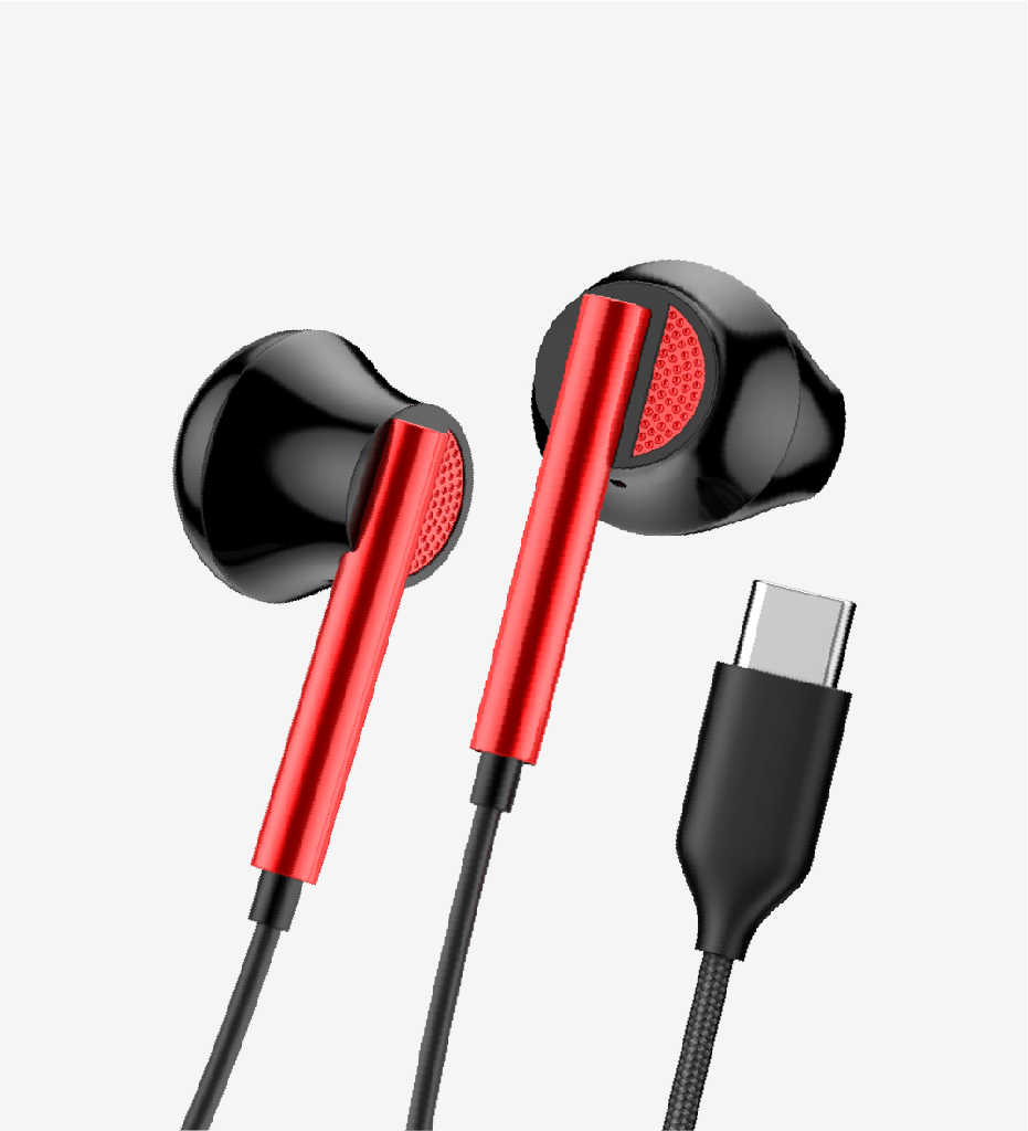 H65 with Microphone High Bass in-Ear Cable Earphone