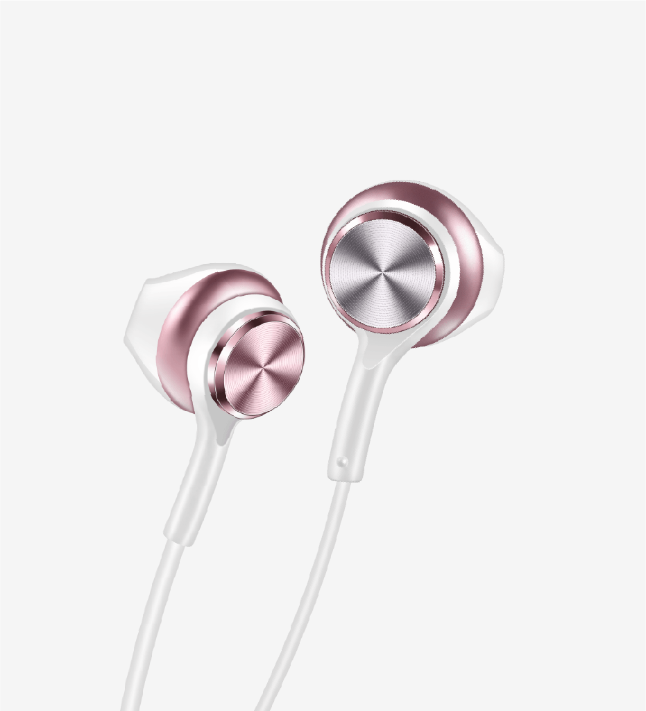 H70 with Microphone High Bass in-Ear Cable Earphone Package - 2
