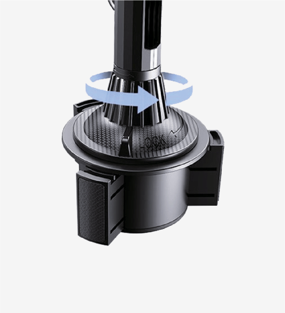 H713 Cup Mounted Flexible Arm Universal Phone Holder - 3